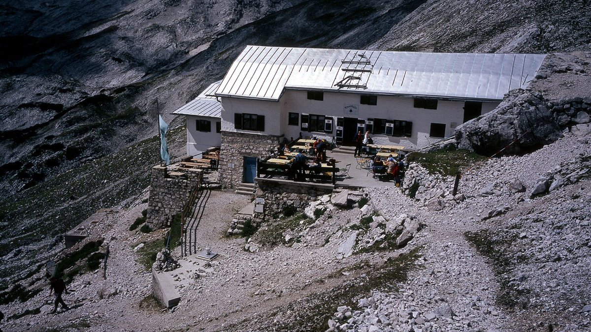 Knorrhütte im Wettersteingebirge