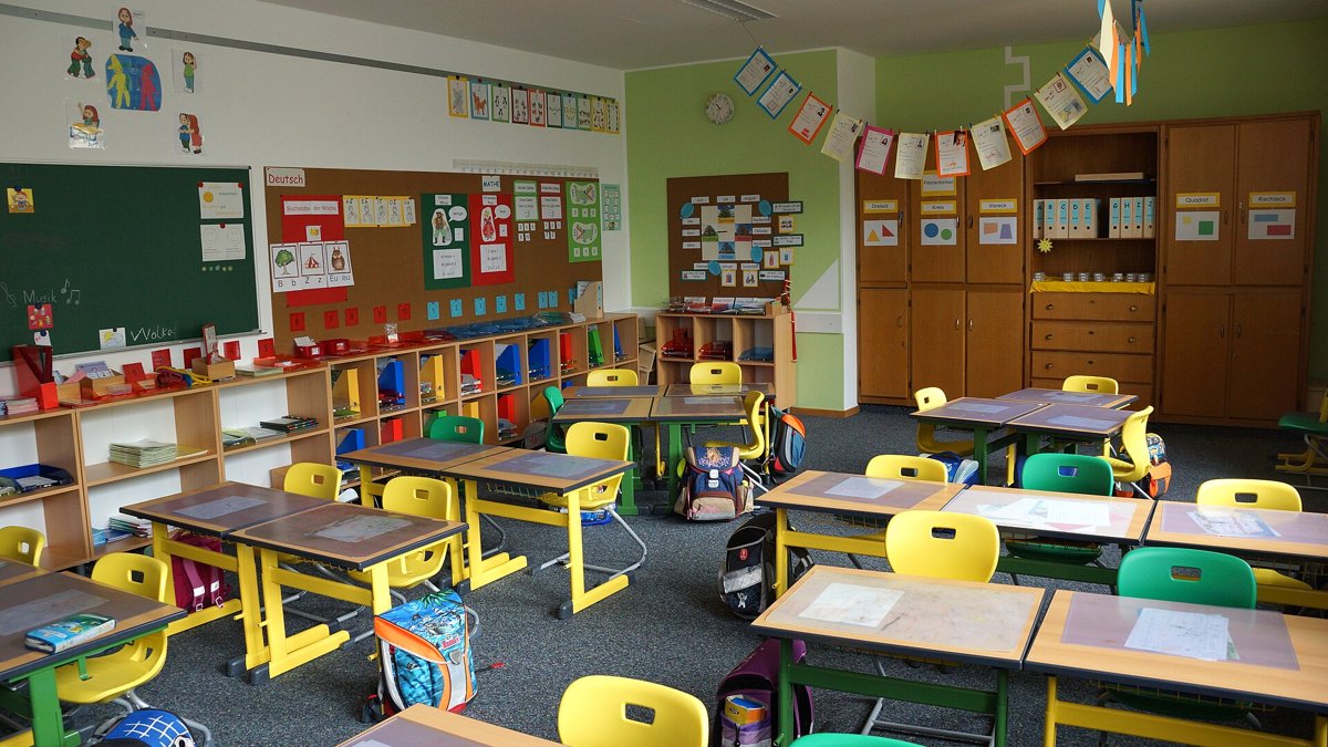 Klassenzimmer einer Grundschule